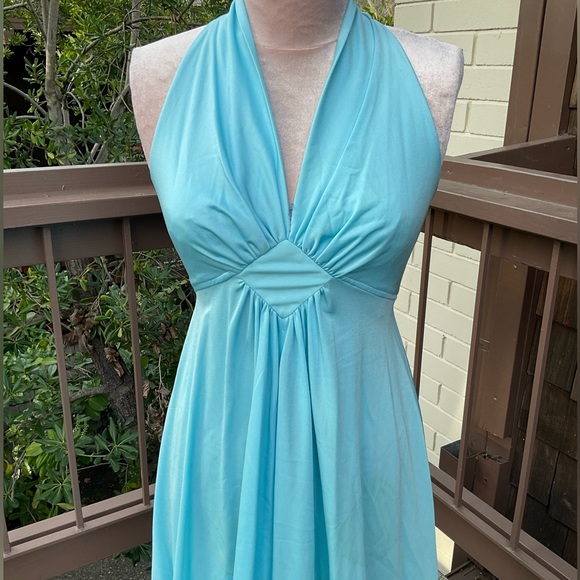 Vintage Intimates & Sleepwear Vintage 2piece Blue Lightweight Penwa